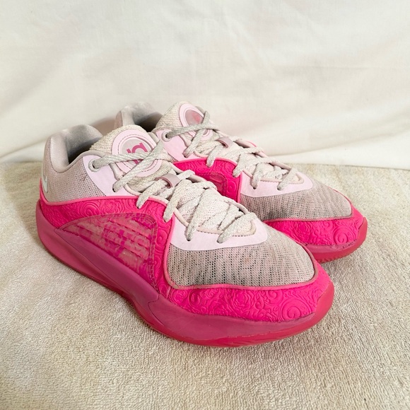 Nike KD 16 Aunt Pearl Pink size 8.5 MEN’S BASKETBALL SHOES - Picture 2 of 9